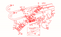 Intake exhaust for MOTO GUZZI T3 e Derivati Calif./T4/Pol./CC/PA 1984