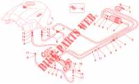 Fuel vapour recover system for MOTO GUZZI Norge IE 8V 2014